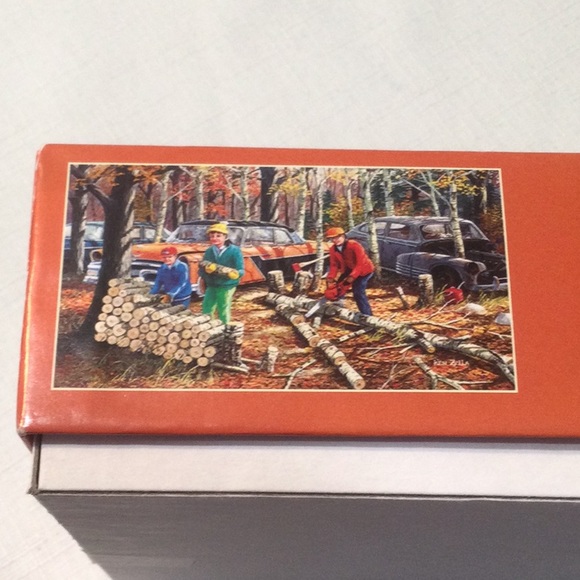 300 Piece Jigsaw Puzzle Fall Chores by Ken Zylla - Picture 5 of 5